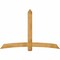 Ekena Millwork Bellingham Rough Sawn Timber Gable Bracket, Western Red Cedar, 84"W x 56"H x 4"D x 6"F, 16/12 Pitch GBW084X56X0406BEL00RWR - alternate 1